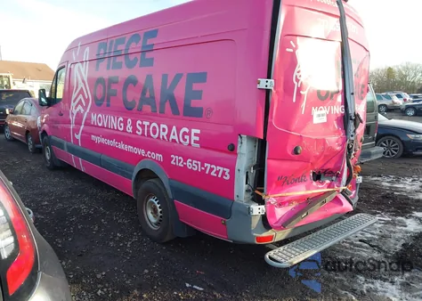 2012 Mercedes-Benz Sprinter 2500 High Roof from USA, damaged, VIN WD3PE8CB9C5613215